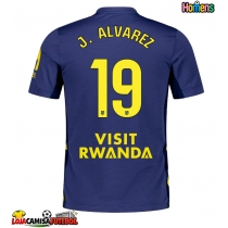 Camisa de Futebol Atletico Madrid Julian Alvarez #19 Equipamento Secundário 2025-26 Manga Curta